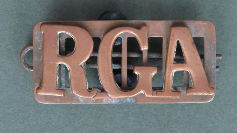 British Army Royal Garrison Artillery Shoulder Title