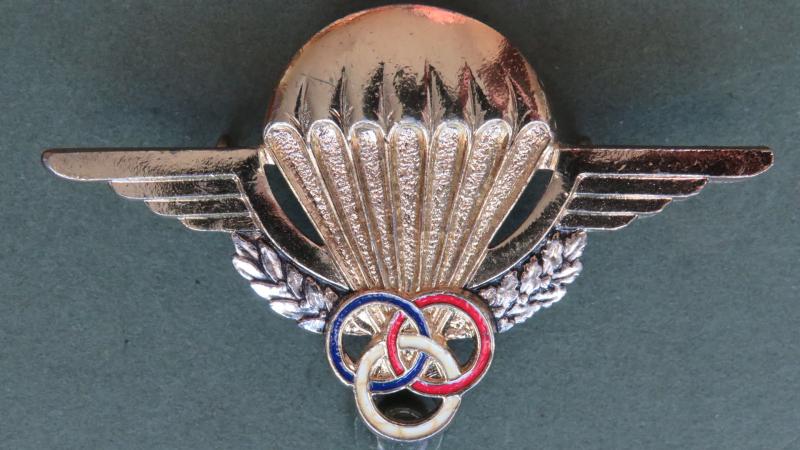 France Parachute Jump Instructor Wings