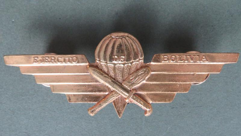 Bolivia Army Basic Parachute Wings