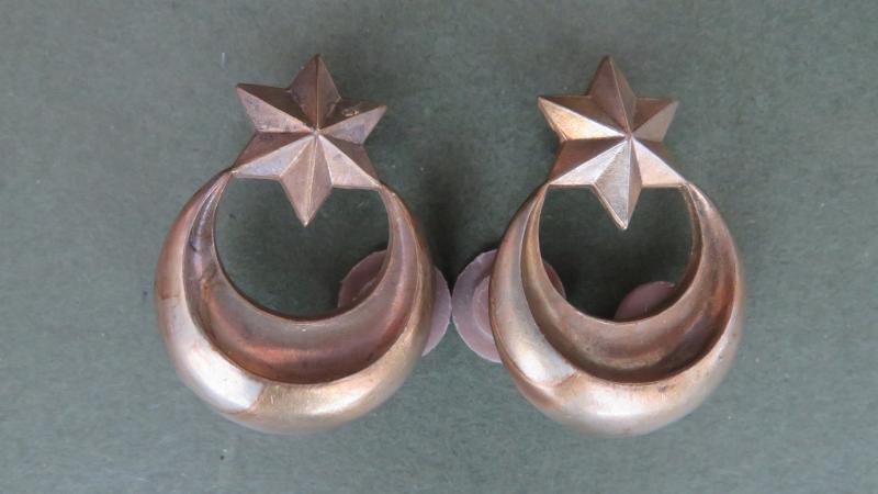 British Army Berkshire Yeomanry Collar Badges