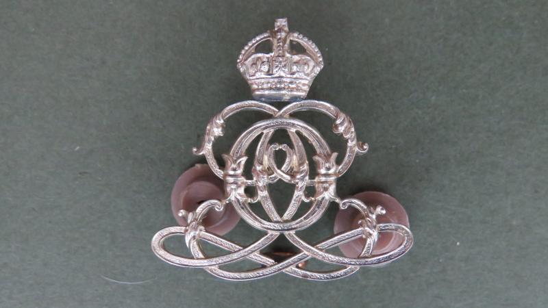 British Army Pre 1953 Queen's Own Yorkshire Dragoons Collar Badge