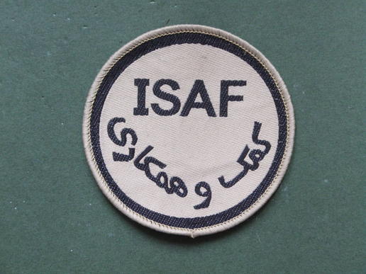 British Forces International Security Assistance Force (ISAF) Arm Patch
