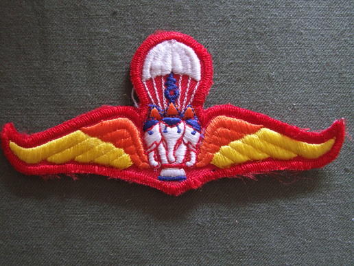 Thailand Army Basic Parachute Wings