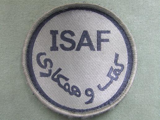 British Army I.S.A.F. Arm Patch