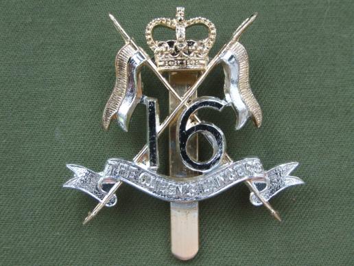 British Army 16/5thThe  Queen's Royal Lancers Cap Badge