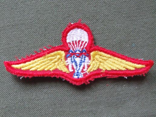 Thailand Basic Parachute Wings