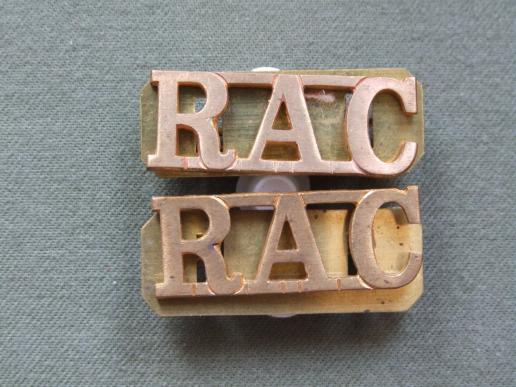 British Army Royal Armoured Corps Shoulder Titles
