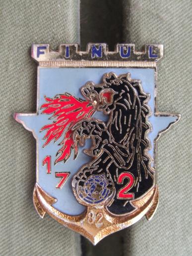 France 2nd Company 17e (Regiment Genie Parachutiste) Airborne Engineers LIBAN Pocket Crest