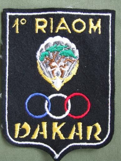 France 5e R?giment Interarmes d' Outre-Mer (5e RIAOM) Dakar Patch