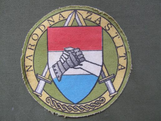 Croatia Army Home Guard Shoulder Patch