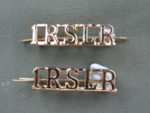 1st Royal Sierra Leone Regiment Shoulder Titles