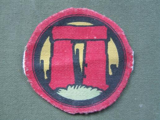 British Army Salisbury Plain District Formation Patch 