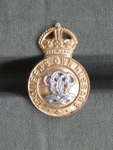 British Army The 7th Queen's Own Hussars Pre 1953 Collar Badge