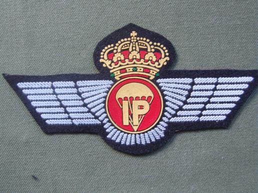 Spain Post 1977 Parachute Instructor-Rigger Wings