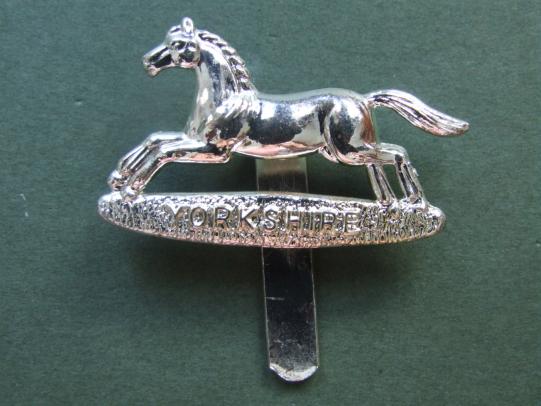British Army Prince of Wales's Own Regiment of Yorkshire Cap Badge