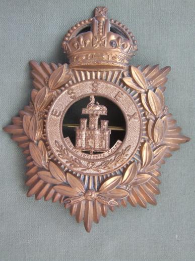 British Army 1901-1914 The Essex Regiment Helmet Plate