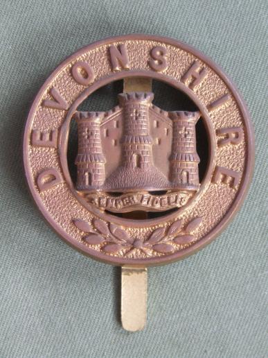 British Army The Devonshire Regiment Pagri Badge