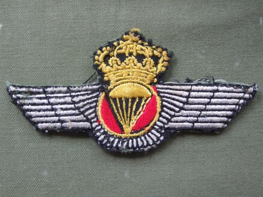 Spain Airforce Escuadrilla de Zapadores Paracaidistas (EZAPAC) Sapper Squadron Parachute Wings