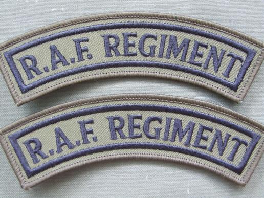Royal Air Force Regiment Shoulder Titles