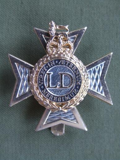 British Army The Light Dragoons Cap Badge