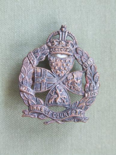 British Army The Inns of Court Officer's Training Corps Cap Badge