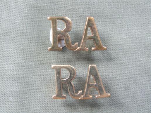 British Army Royal Artillery Shoulder Titles