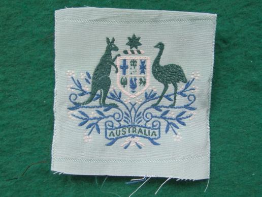 Australia Army W.R.A.A.C (Womens Royal Australian Army Corps) Obsolete Warrant Officer Class 1 Rank Badges