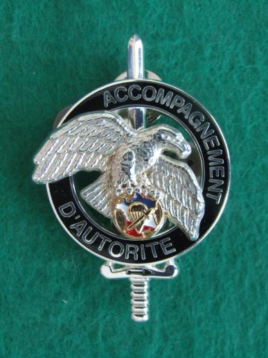 France C.N.E.C. ACCOMPAGNEMENT D'AUTORITE Pocket Crest