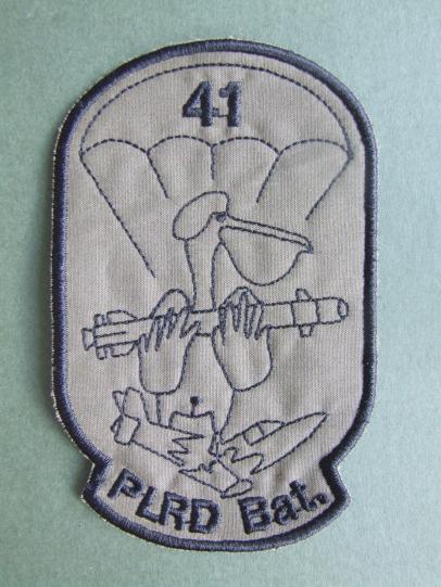 Czech Republic Anti-Aircraft Missile Battery Company 41st Mech Battalion 4th Rapid Deployment Brigade Shoulder Patch