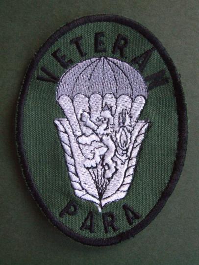 Czech Republic Veteran's Parachute Forces Patch