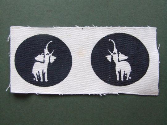 British Commonwealth 22nd (East African) Brigade Shoulder Patches