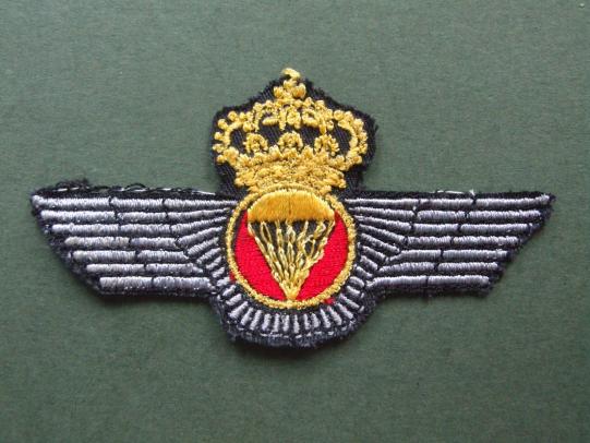Spain Airforce Escuadrilla de Zapadores Paracaidistas (EZAPAC) Sapper Squadron Parachute Wings
