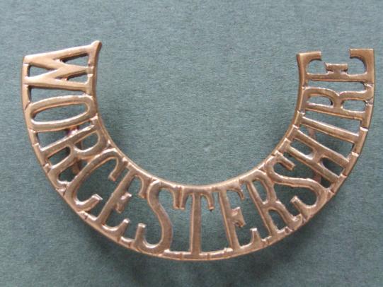 British Army The Worcestershire Regiment Title