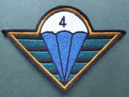 Czech Republic 4th Rapid Deployment Brigade Shoulder Patch