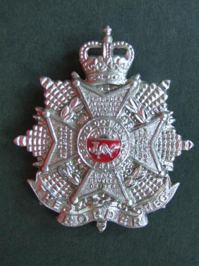 British Army The Border Regiment Post 1953 Cap Badge