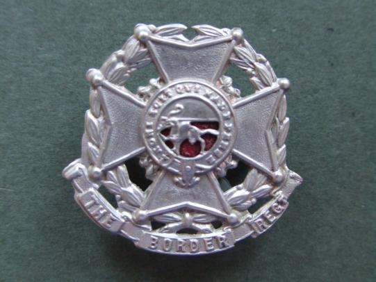 British Army The Border Regiment, Royal Westmorland Light Infantry Militia 1895 Pattern Collar Badge