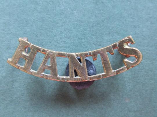 British Army Hampshire Regiment Shoulder Title