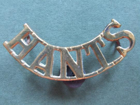 British Army Hampshire Regiment Shoulder Title