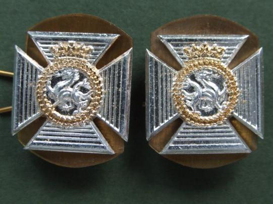 British Army Duke of Edinburgh's Royal Regiment Collar Badges