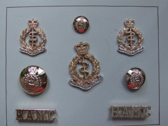 British Army Royal Army Medical Corps Badge Set