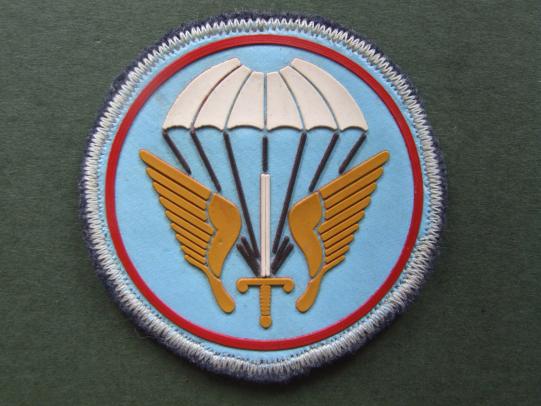 Belgium Air Force, Air Defence Unit Parachute Badge