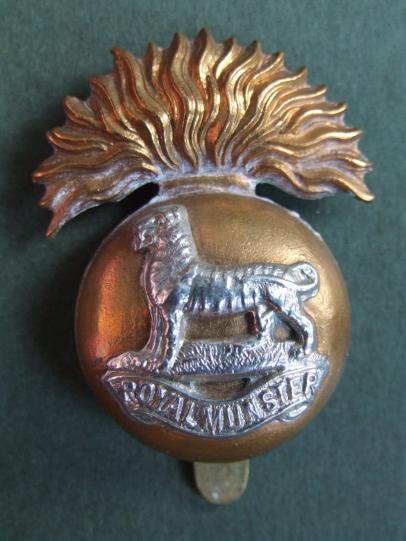 British Army The Royal Munster Fusiliers Cap Badge