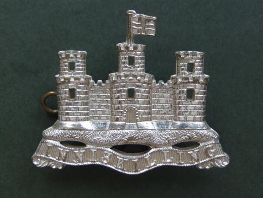 British Army Royal Inniskilling Fusiliers Pipers Caubeen Badge