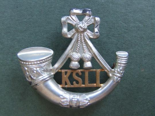 British Army The Kings Shropshire Light Infantry Cap Badge