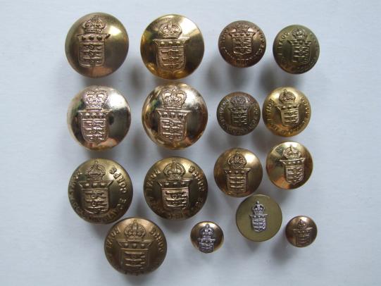 12 Royal Army Ordnance Corps RAOC Uniform Buttons Vintage UK Surplus 14mm #11 