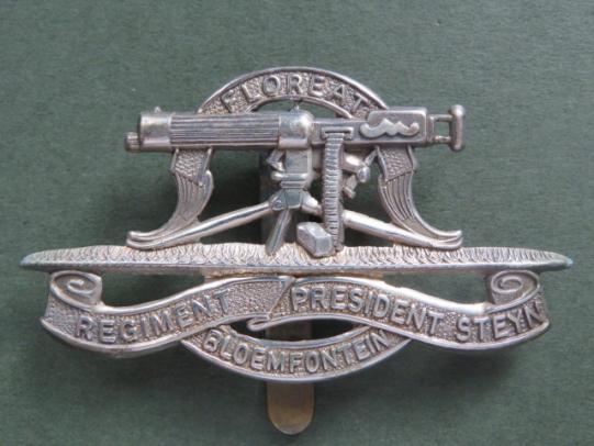 Republic of South Africa Regiment President Steyn Cap Badge