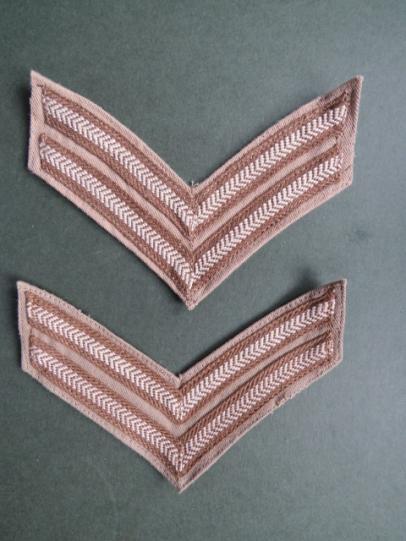 British Army 1940's / 1950's Corporals Rank Chevrons