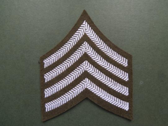 British Army Bugle Major Rank Chevrons