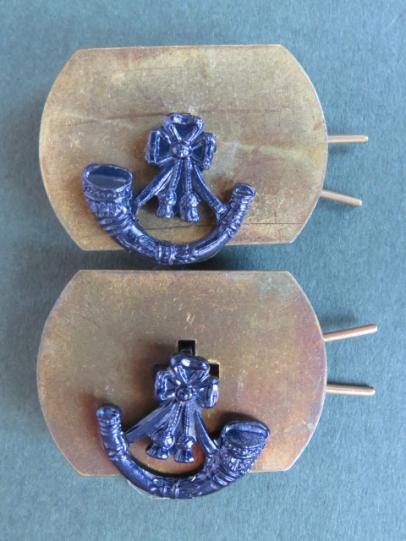 British Army Light Infantry Collar Badges