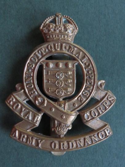 British Army Royal Army Ordnance Corps Pre 1947 Cap Badge